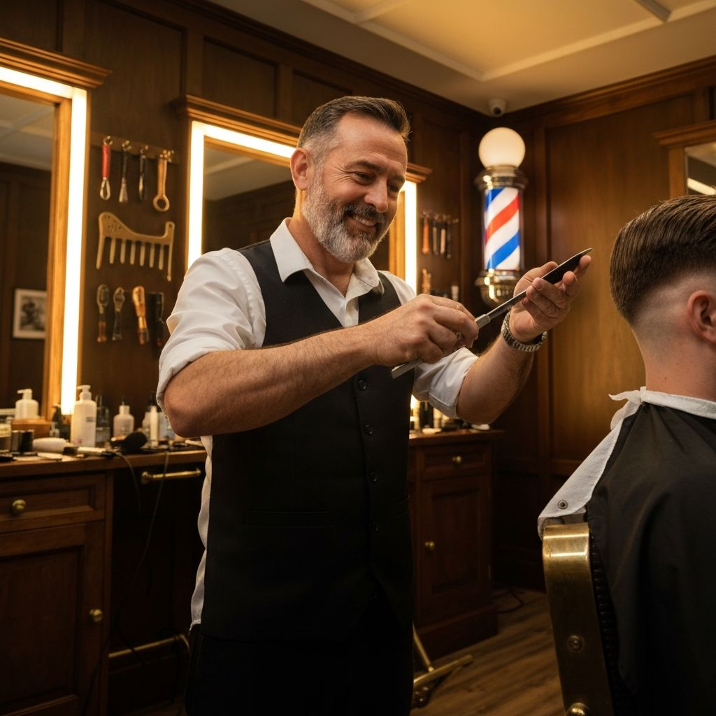 Corte con degradado elegante